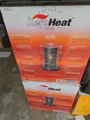 Sengoku Indoor & Outdoor Kerosene Heater, 23,500 BTU, Portable Use, Black - C...