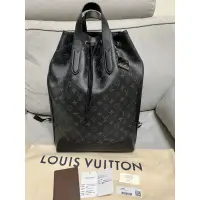 在飛比找蝦皮購物優惠-售全新 LV Louis Vuitton 貝克漢最愛 黑色印