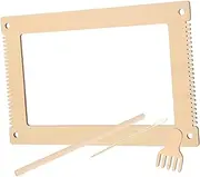 HOODANCOS 1 Set Wooden Weaving Kit for Beginners Craft Maker Weaving Machine for Early Learning Creative Fun