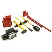 RC Rock Crawler Accessory Decor Tools Set For 1:10 Scale Wraith D90 SCX10 4WD
