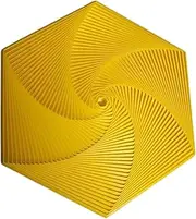 Fractal Fidget Hexagon Toy - Printing Hexagon Fidget Toy | Fractal Fidget Hexagon Fingertip de-Compression Toy | Stress Relief Hexagon Toys for Anti-an-xiety and Stress Relief