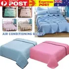 NEW Summer Cooling Blankets Smooth Air Condition Comfort Lightweight Thin Quilt