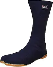 WORKSHOMME(ワークスオム) Works O'Homme 150-8 Men's Sew Underground Tabi Socks, Resin Toe Core, Pack of 8