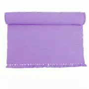 Hoydu Set of 2 - Cotton Ribbed Table Placemats Lavender Mist