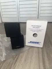 New BOSE Acoustimass Swivel Doubleshot Single Cube Array Speaker Black UNUSED