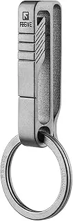 [TISUR] Belt Loop Keychain Clip, Titanium Key Holder with detachable key ring for duty belt, Gifts for Men Women, BK1 Promotion