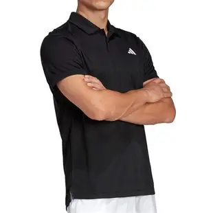 Adidas H.RDY POLO 男 黑色 休閒 運動 網球 POLO衫 短袖 HS3236