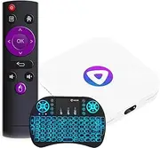 CHROX Android 13.0 Smart Box,4GB RAM 64GB Emmc RK3528 Quad-Core 64Bit ARM Corter-A53 CPU 4K Output BT5.0 2.4Ghz/5Ghz WiFi 100M LAN Enternet with Wireless Mini Keyboard,4g+32gb