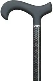 Men Soft Touch Derby Cane Black
