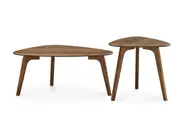 Vincent Coffee Table Set, Walnut