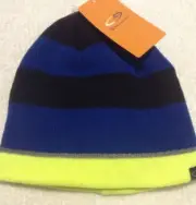 C9 By Champion Boy's Stripe Knit Beanie Hat One Size Fits Most