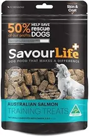 Savourlife Australian Salmon Dog Training Treats 150g
