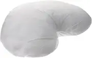 Luxshiny Pillow Core Sofa Pillows Car Pillow Heart Pillow Couch Back Cushions Couch Pillows Throw Pillows for Couch Bed Pillows Seat Cushion for Car Heart Shaped Cores White Faux Rabbit Fur