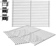 Weber Genesis II Replacement Grill Parts - Stainless Steel Grates for E-410, E-435, S-435, SE-410, LX 400 SER GBS S-435, Kitchen-Aid 720-0856V 740-0781