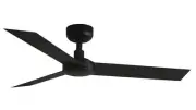 Energy-Saving Ceiling Fan with Remote Control Cruiser Black 106cm Dc Fan