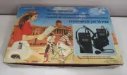 2 REALISTIC TCR-500 21-400 PORTABLE RADIO TRANCEIVER WITH HEADSET + BOX & MANUAL