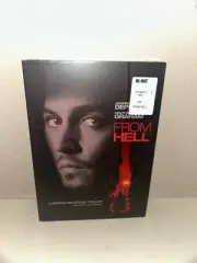 From Hell (DVD NEW 2001 Slipcover) Johnny Depp Heather Graham SEALED