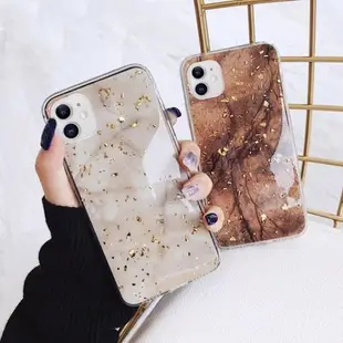 iPhone Xs Max Xr X Gold Foil Case iPhone 7p 8 6s Marble Case