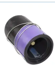 EATON COOPER POWER SYSTEMS INSULATED PROTECTIVE CAP WITH DRAIN WIRE LPC235X