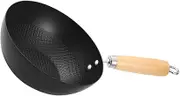 Small Wok Pan Non Stick Frying Pan Household Kitchen Cookware for Gas Stove Ergonomic Design Easy to Clean for Everyday Cooking