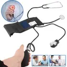 Aneroid Sphygmomanometer Stethoscope Manual Blood Pressure Monitor BP Cuff