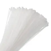 500pcs 4" 40 Lbs Cable Zip Ties Self-Locking Nylon Cable Ties 4mm