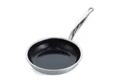 GreenPan Premiere Stainless Steel Open Frying Pan 20cm Home Kitchen Cooking