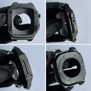 橡樹AP改裝錶帶 適用 Apple watch錶帶 S8 7 SE 6 5 代保護殼 矽膠錶帶44mm 45mm