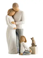 Willow Tree Family Home Joyful Child Love My Cat (Dark) Susan Lordi