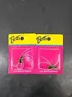 Betts Tackle Fly Lot 2 Pc 214-8-8 Bream MADNESS SZ 8 GREEN WHT