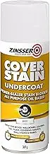 Zinsser Cover-Stain Oil-Base Primer Spray, White, 369 g