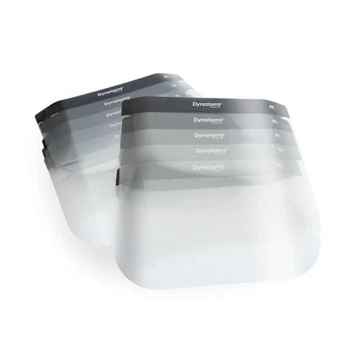 Dynatomy Face Shields Full Coverage PPE (DFSM-1-10), 10 Pack