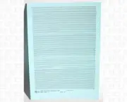 K4 1/16 Inch Scale Water Slide Decals Silver 1/16 Inch Mid Century Gothic Letter