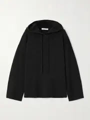 [FRAME] FRAME - Cashmere Hoodie - Black - small small Black