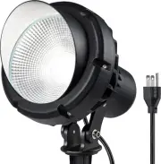 LED 40W Spot Lights Outdoor 5000K Daylight White Plug in Flag Pole Light 120V Ul