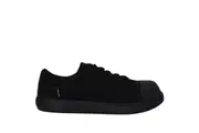 King Gee Mens Grip 3000 Slip Resistant Canvas Safety Work Shoe K26540 - Black