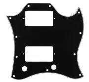New Black SG Pickguard 3 Ply for USA Gibson SG Standard Guitar