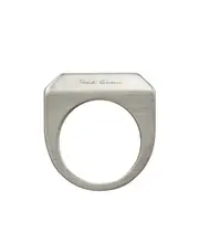 chunky signet ring 52 Gray