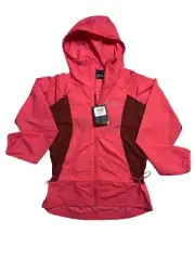 Columbia Loop Trail II Windbreaker Jacket-Women's Size XS Juicy/Spice-Red NWT