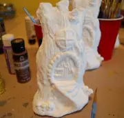 Magic Tree House Fairy Hobbit Elf Home Decoration - Paint Your Own - DIY Craft