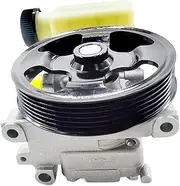 Power Steering Pump W/Pulley & Reservoir Compatible For Mazda 6 2003 2004-2008 L4 2.3L GK2A-32-650H GK2A-32-650J GK2A-32-650K GK2A-32-650L