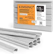 Kimsing SC7 15 Gauge 3/4'' Crown C Ring Staples C-Rings Hog Rings, Wire Fencing Staples, Fasteners for C Ring Gun, Hog Ring Tool, C Ring Plier, 1000 PCS/Pack