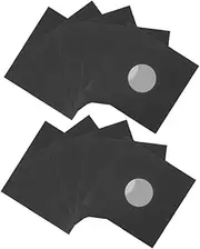 UPKOCH 12pcs Blank Vinyl Record Covers and Protective Sleeves for Album Storage Retro Jackets for Records for Home Cafe and Bar Display