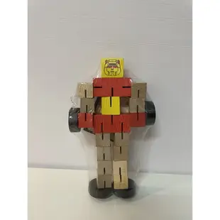 HSUAN 【現貨】班恩傑尼 木質機器人 變形金剛 益智玩具 幼兒玩具🤖️