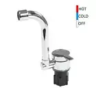 FOLDING CARAVAN FAUCET TAP STAINLESS STEELHOT COLD CARAVAN SLIDE OUT JAYCO PARTS