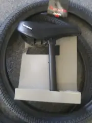 Haro MS-4 tires (pair) 20 x2.0 and Haro seat and post combination