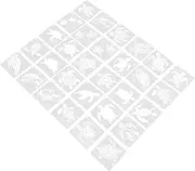Tofficu 30pcs Sea Turtle Stencil Life Templates for DIY Crafts Scrapbooking Wall Decoration and Ocean Painting Projects Versatile Drawing Tools