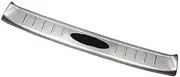 Pexorin Car Accessories Stainless Steel Rear Bumper Protector Sill Trunk Tread Plate Trim, for Civic, 10th Generation 2018 Rear Bumper Protector Strip(Black 2)