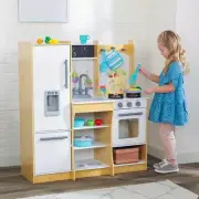 KidKraft Fresh Harvest Play Kitchen with EZ Kraft Assembly™ Kids Kitchen Toy