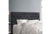 Artiss Bed Head King Size Fabric - CAPPI Charcoal